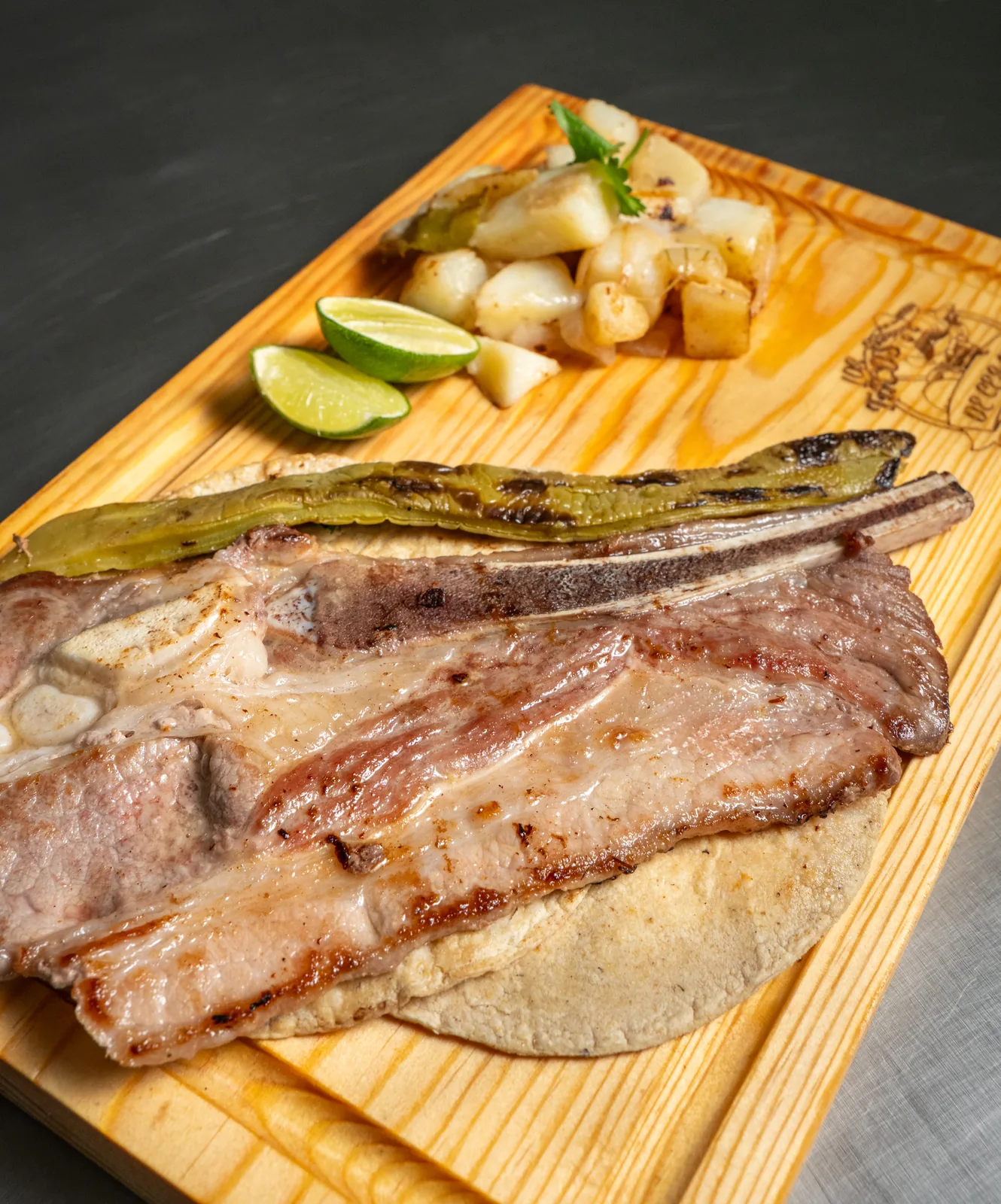 T-Bone con papas